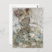 ヴィンテージイラスト アニー・フレンチ 『The Rose』 ポストカード (正面/裏面)