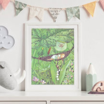 ヴィンテージイラスト　エルサ・ベスコフのトゥンベリーナ