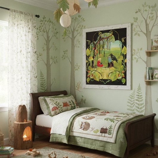 ヴィンテージイラスト シビュレ・フォン・オルファース ポスター