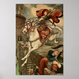 ヴィンテージイラスト フランク・C・ペイプ ポスター