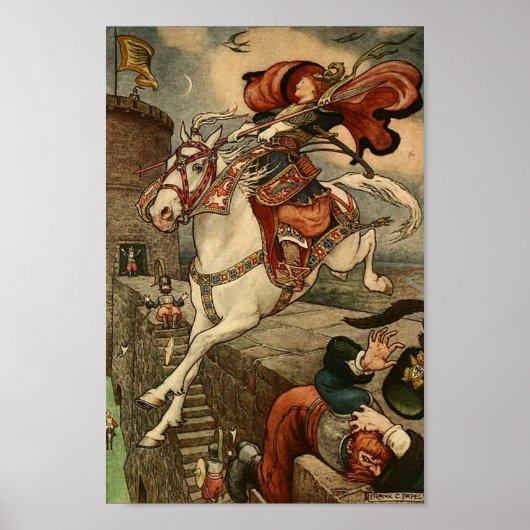 ヴィンテージイラスト フランク・C・ペイプ ポスター (正面)