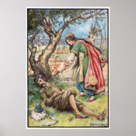 ヴィンテージイラスト フランク・C・ペイプ ポスター