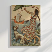 ヴィンテージイラスト フランク・C・ペイプ ポスター