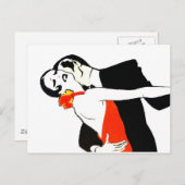 ヴィンテージイラスト ポストカード (正面/裏面)