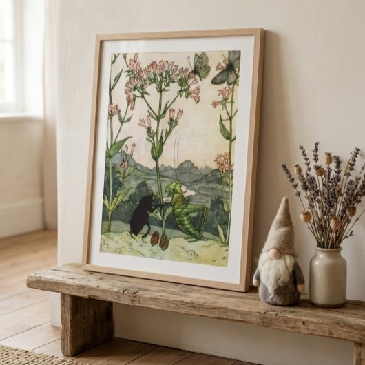 ヴィンテージイラスト Else Wenz-Vietor ポスター