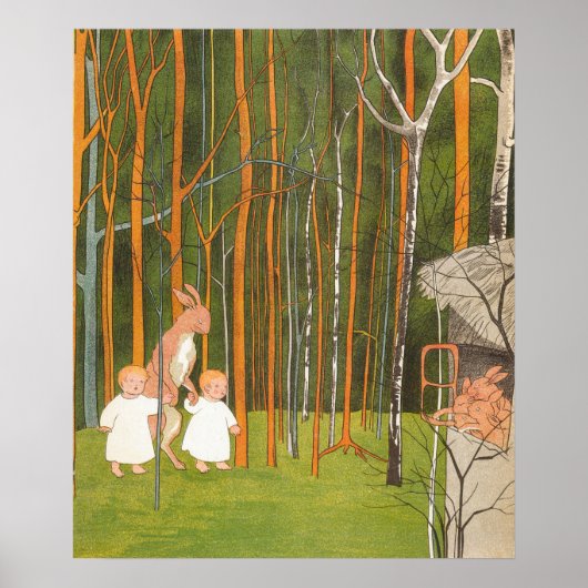 ヴィンテージイラスト Sibylle Von Olfers ポスター (正面)