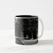 ヴィンテージイランイスファハンモスク2トーンコーヒーマグ ツートーンマグカップ (正面右)