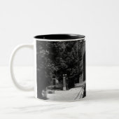 ヴィンテージイランイスファハンモスク2トーンコーヒーマグ ツートーンマグカップ (左)