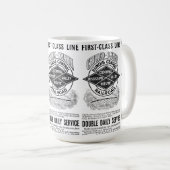 ヴィンテージイリノイ中央RR コーヒーマグカップ (正面右)