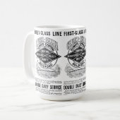 ヴィンテージイリノイ中央RR コーヒーマグカップ (正面左)