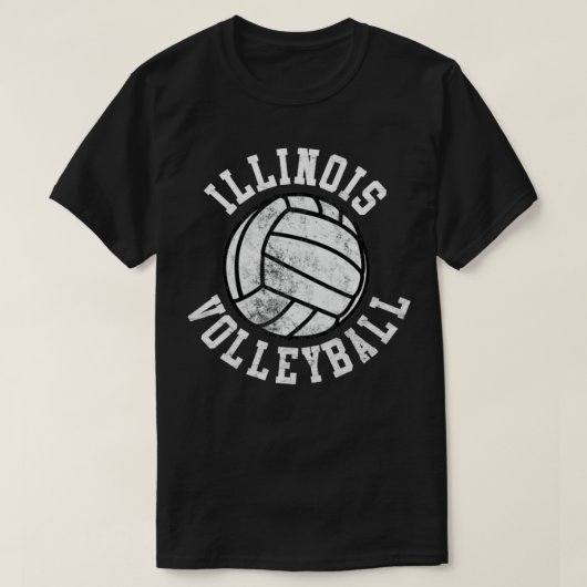 ヴィンテージイリノイ Tシャツ (デザイン正面)