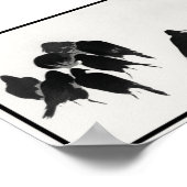 ヴィンテージインククロースイラストレーション ポスター (角)