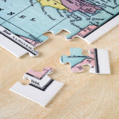 ヴィンテージイングランドとウェールズの地図 ジグソーパズル (側面)