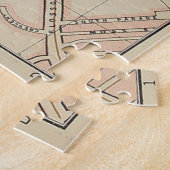 ヴィンテージイングランドの地図(1890年) ジグソーパズル (側面)