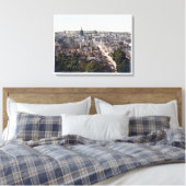 ヴィンテージイングランドプリント、オックスフォードハイ通りc1885 キャンバスプリント (インサイチュ (寝室))