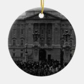 ヴィンテージイングランドロンドンオールドガードバッキンガムパレス セラミックオーナメント (正面)