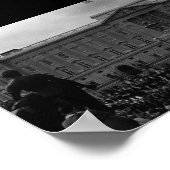 ヴィンテージイングランドロンドンオールドガードバッキンガムパレス ポスター (角)