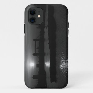 ヴィンテージイングランドロンドンサンセットタワーブリッジ iPhone 11 ケース