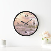 ヴィンテージイングランドロンドンザリバーテムズラージクロック ラージ壁時計 (ホーム)