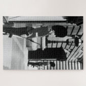 ヴィンテージイングランドロンドンセントリーアットバッキンガム ジグソーパズル (横)