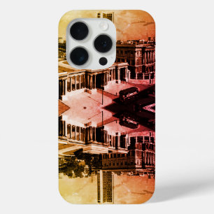 ヴィンテージイングランドロンドンハイドパークコーナーヒルトンカス iPhone 15 PROケース