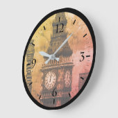 ヴィンテージイングランドロンドン郵便局タワービッグベン ラージ壁時計 (傾斜)