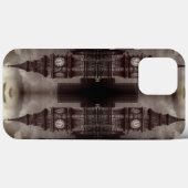 ヴィンテージイングランドロンドン郵便局タワービッグベン Case-Mate iPhoneケース (裏面 (横))