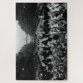 ヴィンテージイングランド警備隊がモールに戻る ジグソーパズル (縦)