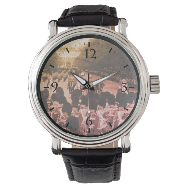 ヴィンテージイングランド警備隊がモールに戻る 腕時計 (正面)