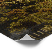 ヴィンテージイングランド、ヨークシャー州かつお城 ポスター (角)