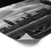 ヴィンテージイングランド・ロンドン国会議事堂 ポスター (角)