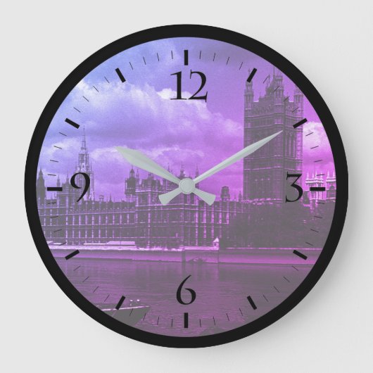 ヴィンテージイングランド・ロンドン国会議事堂 ラージ壁時計 (正面)