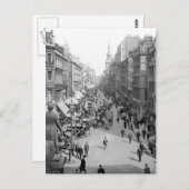 ヴィンテージイングランド（ロンドン市、チャプサイド） ポストカード (正面/裏面)