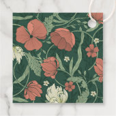 ヴィンテージイングリッシュガーデンパターン フェイバータグ (裏面)