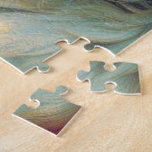 ヴィンテージイングリッシュセッター油彩画 ジグソーパズル (側面)