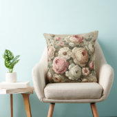 ヴィンテージイングリッシュバラガーデンコテージコーレデコール クッション (椅子)