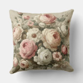 ヴィンテージイングリッシュバラガーデンコテージコーレデコール クッション (裏面)