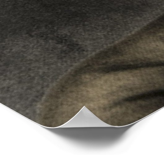 ヴィンテージイングリッシュフィッシャーマン航海のアンティークひげ ポスター (角)