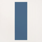 ヴィンテージイングリッシュフローラトイレデジュイブルー ヨガマット (裏面)