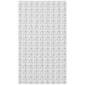 ヴィンテージイングリッシュフローラトイレデジュエグレイ テーブルクロス (正面)