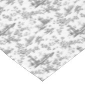 ヴィンテージイングリッシュフローラトイレデジュエグレイ テーブルクロス (アングル)