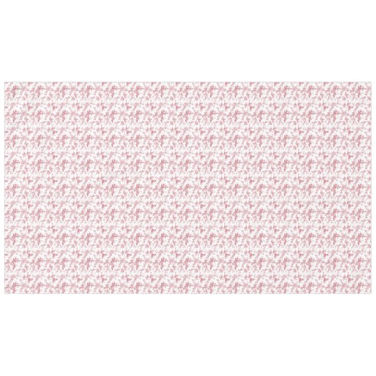 ヴィンテージイングリッシュフローラトイレデジュエピンク テーブルクロス (正面(横))