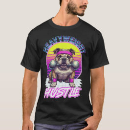 ヴィンテージイングリッシュブルドッグアスレチッククラブ - レトロドッグ Tシャツ