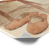 ヴィンテージイングリッシュブルドッグイラストレーション ポスター (角)