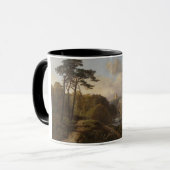 ヴィンテージイングリッシュランドスケープDerbyshire County マグカップ (正面左)