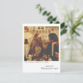 ヴィンテージインスタントフォト - 紅葉のガーランド 秋 シーズンカード (スタンド正面)