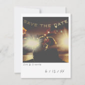 ヴィンテージインスタント写真日付カードの保存 シーズンカード (正面)