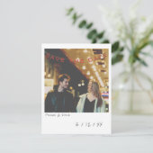 ヴィンテージインスタント写真日付カードの保存 シーズンカード (スタンド正面)