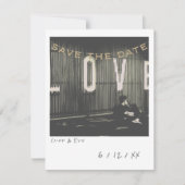 ヴィンテージインスタント写真日付カードの保存 シーズンカード (正面)