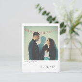 ヴィンテージインスタント写真日付カードの保存 シーズンカード (スタンド正面)